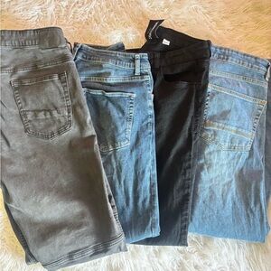 SOLD*** Men's Jeans Assortment - Black, Gray, Blue